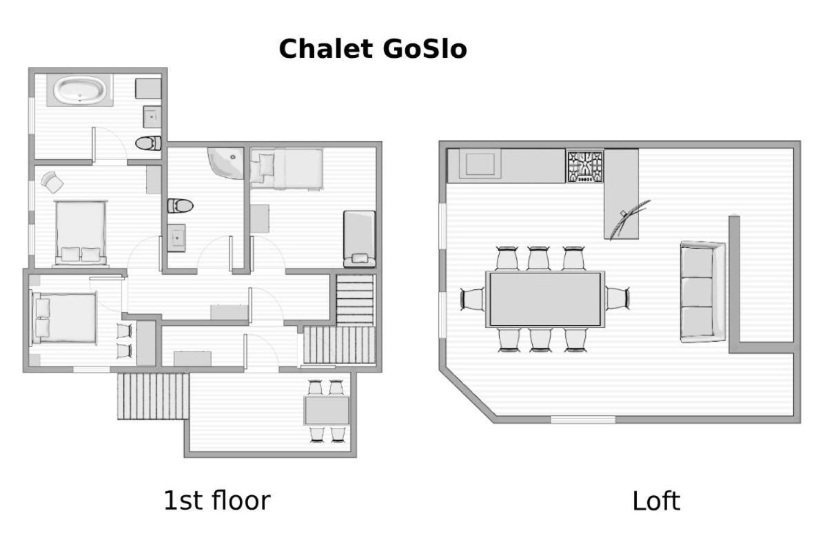 Chalet Goslo Srpenica المظهر الخارجي الصورة